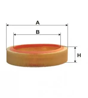 WA6411 Фильтр воздушный WA6411/AR229 (пр-во WIX-Filtron) WIX FILTERS підбір по vin на Brocar