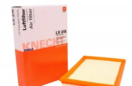 LX418 Фільтр повітряний VW Caddy 95-04 MAHLE / KNECHT підбір по vin на Brocar