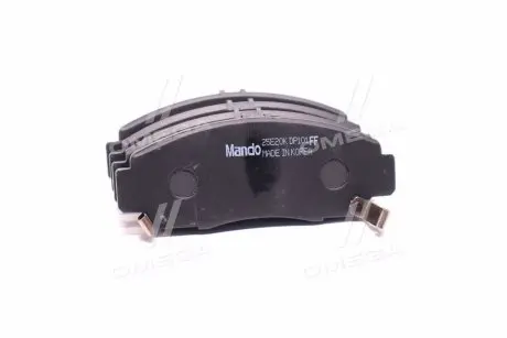 MPO06 Колодки торм.дискові передн. HONDA (пр-во Mando) MANDO підбір по vin на Brocar