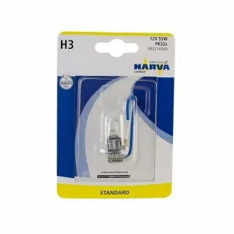 48321B1 Лампа розжарювання H3 12V 55W PK22s (пр-во Narva) NARVA підбір по vin на Brocar