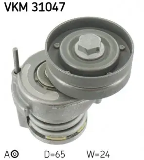 VKM31047 Натяжной ролик, поликлинового ремня (Пр-во SKF) SKF подбор по vin на Brocar