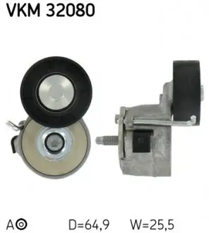 VKM32080 Натяжной ролик, поликлинового ремня (Пр-во SKF) SKF подбор по vin на Brocar