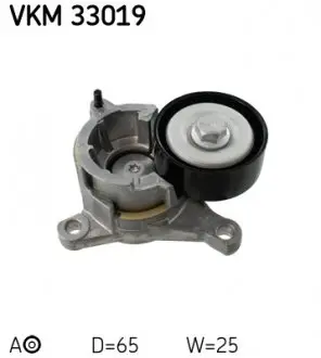 VKM33019 Натяжной ролик, поликлиновой ремень (Пр-во SKF) SKF подбор по vin на Brocar
