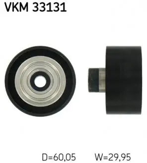 VKM33131 Натяжной ролик, поликлинового ремня (Пр-во SKF) SKF подбор по vin на Brocar