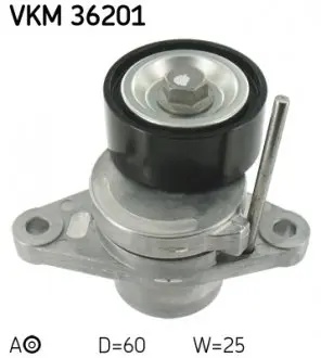 VKM36201 Ролик натяжний SKF підбір по vin на Brocar