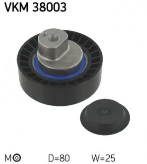 VKM38003 Натяжной ролик, поликлиновой ремень (Пр-во SKF) SKF підбір по vin на Brocar