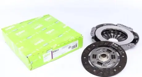 826554 Комплект зчеплення Renault Clio 1.2 16V 05- (d=180mm) z=26 VALEO підбір по vin на Brocar