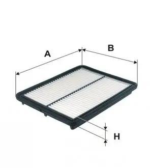 WA9643 Фильтр воздушный KIA SORENTO (пр-во WIX-Filtron) WIX FILTERS подбор по vin на Brocar