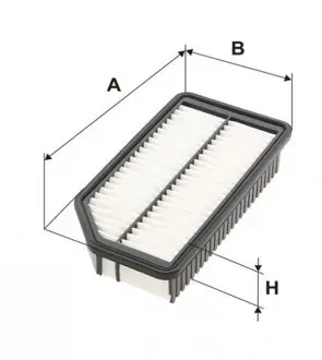 WA9709 Фільтр повітряний WIX FILTERS підбір по vin на Brocar