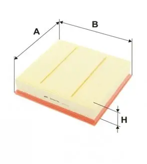 WA9746 Фильтр воздушный MB A, B 12- (пр-во WIX-FILTERS) WIX FILTERS подбор по vin на Brocar