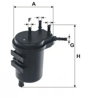 WF8356 Фильтр топл. WF8356/ PS980/1 (пр-во WIX-Filtron) WIX FILTERS подбор по vin на Brocar