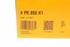 4PK855K1 Комплект ремня генератора VW Passat/Audi A4/A6 1.6-2.0TDI 96-05 CONTITECH підбір по vin на Brocar