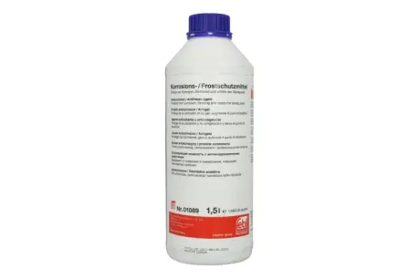 01089 Антифриз (синий) G11 (1,5л) (MB325.0/325.2) (концентрат) FEBI BILSTEIN подбор по vin на Brocar