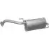 Глушитель задн. NISSAN MICRA (пр-во Polmostrow) 15.239