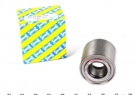 FC41288S04 Подшипник ступицы (задней) Renault Megane II/Scenic II (25x55x48) SNR NTN подбор по vin на Brocar