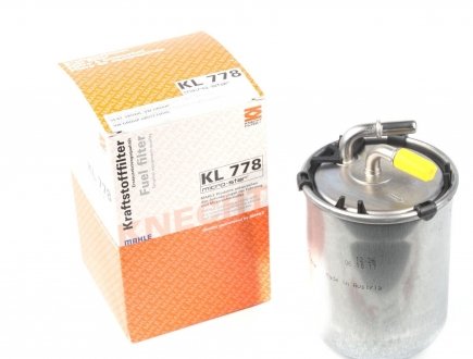 KL778 Фильтр топливный Skoda/VW 1.2TDI 09- MAHLE / KNECHT подбор по vin на Brocar