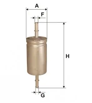WF8194 Фільтр палива WIX FILTERS підбір по vin на Brocar