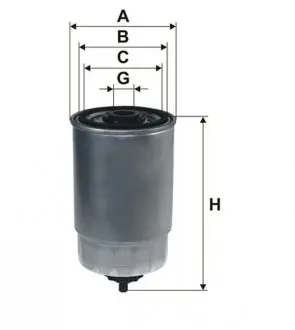 WF8398 Фильтр топл. WF8398/PP979/3 (пр-во WIX-Filtron) WIX FILTERS подбор по vin на Brocar