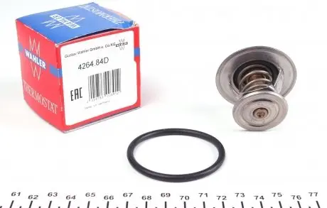 426484D Термостат Seat Toledo/VW Golf II/III 1.0-2.0 -99 WAHLER подбор по vin на Brocar