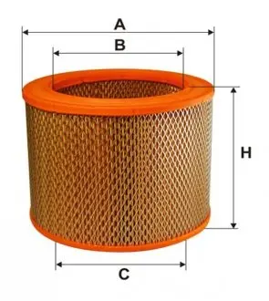 93206E Фильтр воздушный 93206E/463 (пр-во WIX-Filtron) WIX FILTERS подбор по vin на Brocar