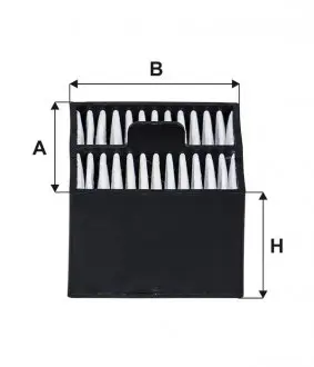 95101E Фильтр топл. 95101E/PK937/1 (пр-во WIX-Filtron) WIX FILTERS підбір по vin на Brocar