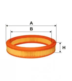 WA6492 Фільтр повітряний WIX FILTERS підбір по vin на Brocar