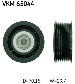 VKM65044 Ролик модуля натягувача ременя SKF підбір по vin на Brocar