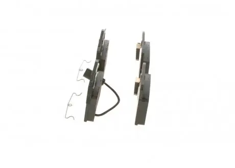 0986494041 Колодки гальмівні (передні) VW T4 90-03 (+датчик) BOSCH підбір по vin на Brocar