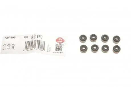 724590 Сальник клапана (впуск/выпуск) VW Caddy III/IV 1.2/2.0 TSI/TDI 95- (6x8.8/12.2x9.3) ELRING подбор по vin на Brocar