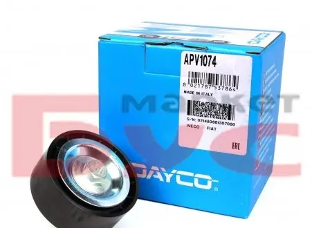 APV1074 Ролик генератора Fiat Ducato 2.3JTD (паразитный) (70х29) DAYCO подбор по vin на Brocar