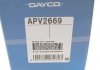 APV2669 Натяжник ременя генератора Chrysler Grand Voyager 2.5/2.8CRD 00-08 (70x26) DAYCO підбір по vin на Brocar