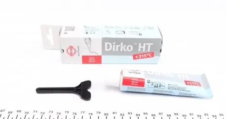 036164 Герметик Dirko HT (-60°C +315°C) 70ml (серый) ELRING подбор по vin на Brocar