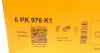 6PK976K1 Комплект ремня генератора Ford Focus/Fiesta/Fusion 1.4/1.6TDCi 03-/Mazda 3 1.6 DI 04-13 CONTITECH підбір по vin на Brocar