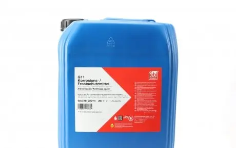 22270 Антифриз (синій) G11 (20L) (MB325.0/325.2) FEBI BILSTEIN підбір по vin на Brocar
