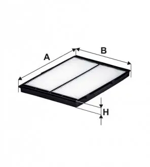 WP6860 Фильтр салона WP6860/K1030 (пр-во WIX-Filtron) WIX FILTERS підбір по vin на Brocar