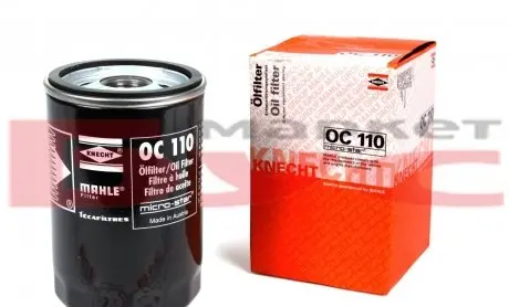 OC110 Фільтр масляний MB 2.0E 2.6E MAHLE / KNECHT підбір по vin на Brocar