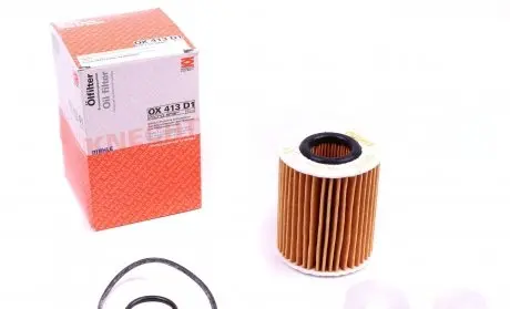 OX413D1 Фильтр масляный Lexus LS 4.6 06-/Toyota 2.0/2.2 D-4D 05- MAHLE / KNECHT подбор по vin на Brocar