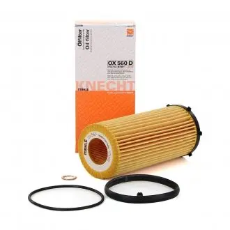OX560D Фильтр масляный BMW 3 (E90-E93) 09- MAHLE / KNECHT подбор по vin на Brocar