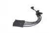 Проводи запалювання Dacia Dokker/Renault Megane 1.4/1.6 96- (к-кт) 0 986 357 256