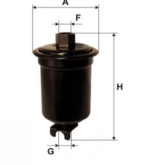 WF8116 Фільтр топл. (вир-во WIX-Filtron) WF8116/PP927 WIX FILTERS підбір по vin на Brocar