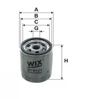 WF8121 Фильтр топл. WF8121/PP932 (пр-во WIX-Filtron) WIX FILTERS подбор по vin на Brocar
