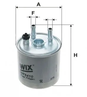WF8410 Фильтр топл. WF8410/988/1 (пр-во WIX-Filtron) WIX FILTERS підбір по vin на Brocar