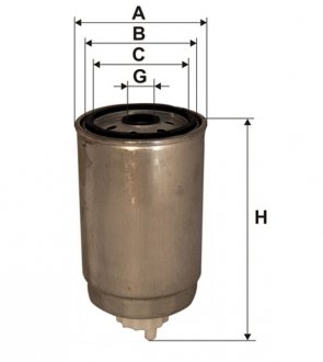 95045E Фильтр топл. 95045E/861/5 (пр-во WIX-Filtron) WIX FILTERS подбор по vin на Brocar