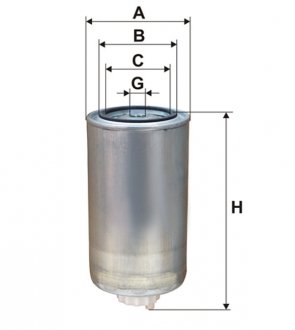 95107E Фильтр топл. 95107E/879/5 (пр-во WIX-Filtron) WIX FILTERS підбір по vin на Brocar