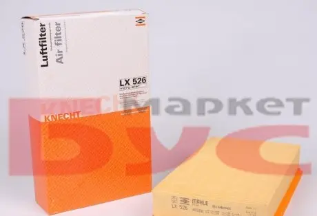 LX526 Фильтр воздушный MB (W124) 2.0/2.2 MAHLE / KNECHT подбор по vin на Brocar