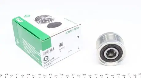 535009310 Шків генератора Nissan Qashqai 2.0i 07-14 INA підбір по vin на Brocar