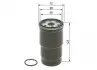 1457434440 Фільтр паливний Toyota RAV 4 2.0-2.2 D 4WD 01- BOSCH підбір по vin на Brocar