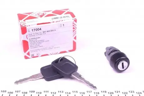 17004 Замок запалювання Audi 80/90/100 -91 FEBI BILSTEIN підбір по vin на Brocar