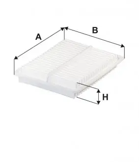 WA9633 Фильтр воздушный TOYOTA (пр-во WIX-Filtron) WIX FILTERS подбор по vin на Brocar