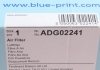 ADG02241 Фильтр воздушный Hyundai H200 2.5TD/D 97-07 BLUE PRINT підбір по vin на Brocar